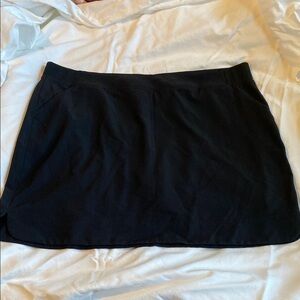 Classic Black Women's Skort